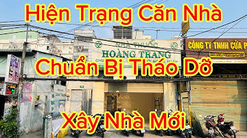 Hiện trạng căn nhà - 498 Lê Văn Lương, phường Tân Phong, quận 7 - chuẩn bị tháo dỡ để xây nhà mới