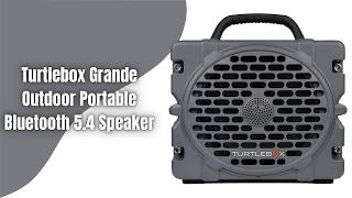 Turtlebox Grande Review | 126dB Rugged Outdoor Bluetooth Speaker with Deep Bass!