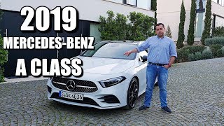 2019 Mercedes-Benz A Class (ENG) #HeyMercedes - Test Drive and Review, First Drive