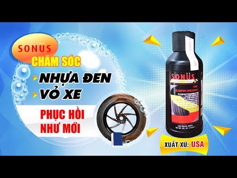 Video Giới thiệu dung dịch làm mới nhựa xe - Sonus tại... - youtube