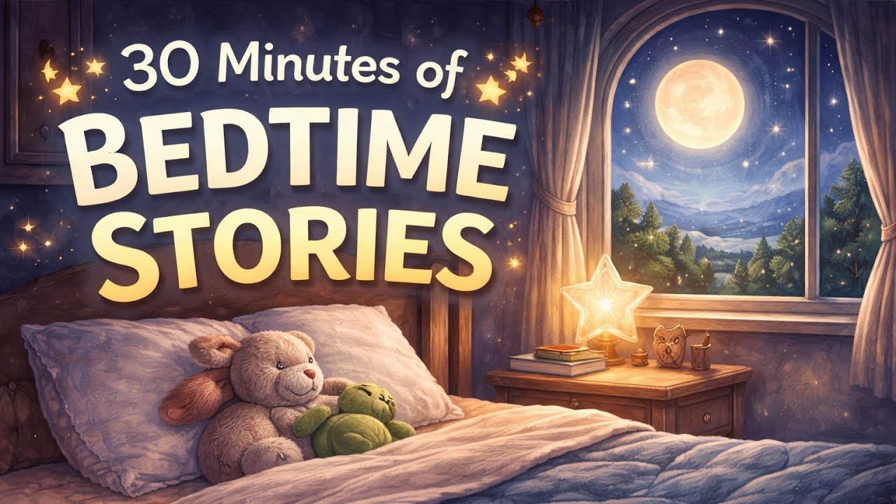 The Ultimate Goodnight Collection 🌙 30 Minutes of Bedtime Stories for Kids | Calm & Cozy Sleep Story