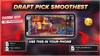 New! Config Ml Anti Lag Smooth Draft Pic No Delay | Improved FPS In Game Optimize Load - Patch KOF