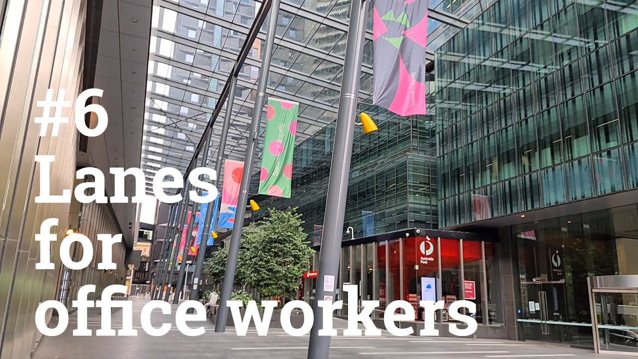 Figure Ground #6 Lanes for office workers