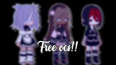 Free ocs|| offline codes in pinned comment (no credit!!)