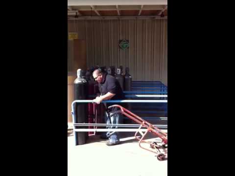 Gas Cylinder Transport - YouTube