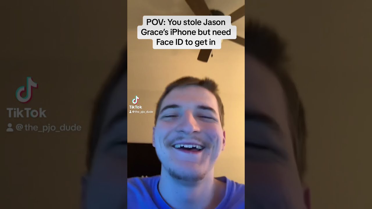 POV You Stole Jason Grace S IPhone But Need Face ID To Get In