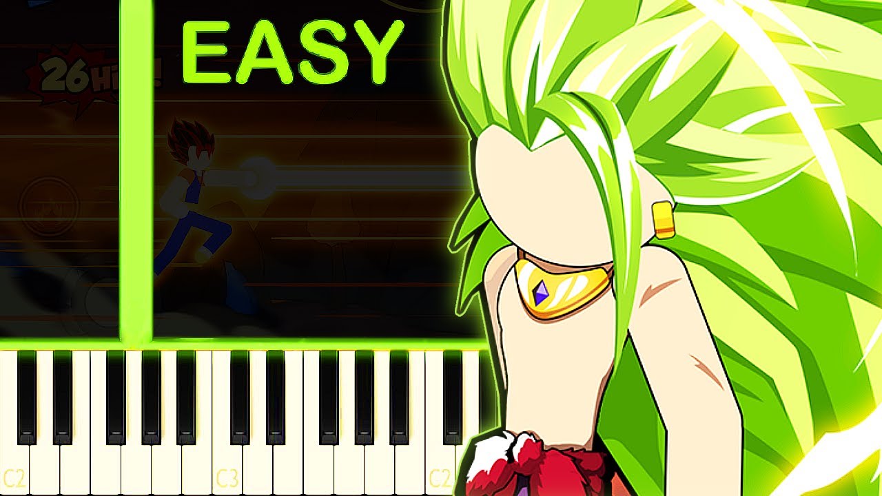 STICKMAN WARRIORS THEME - EASY Piano Tutorial
