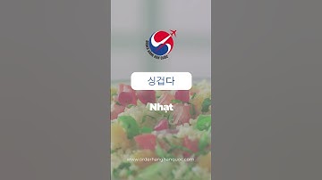 Từ vựng tiếng Hàn sơ cấp 1 - cùng Order hàng Hàn Quốc #hànquốc #từvựngtiếnghàn #orderhanghanquoc