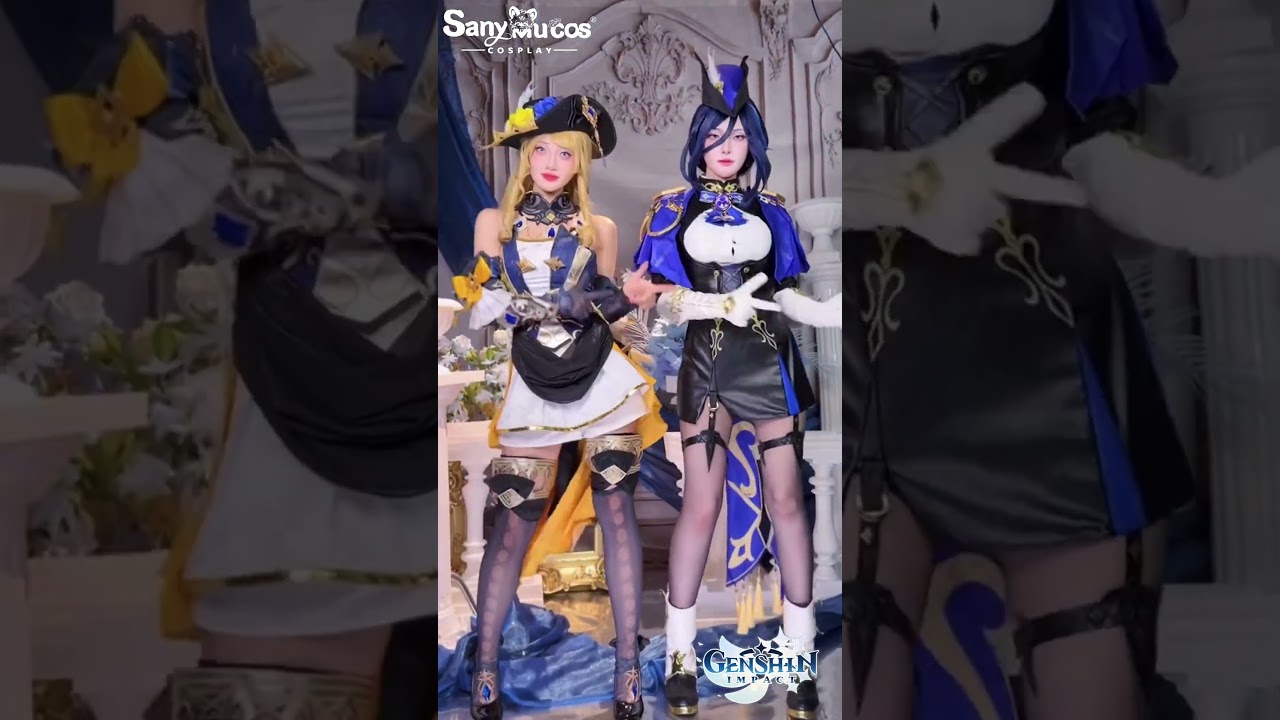 【SanyMuCos】Genshin Impact Navia&Clorinde Cosplay Show #navia #genshinimpact #cosplay #clorinde