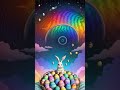 Cosmic Eggstravaganza: Bunny's Epic Space Adventure! #bunny #space #colorfuleggs #cosmos #rabbits