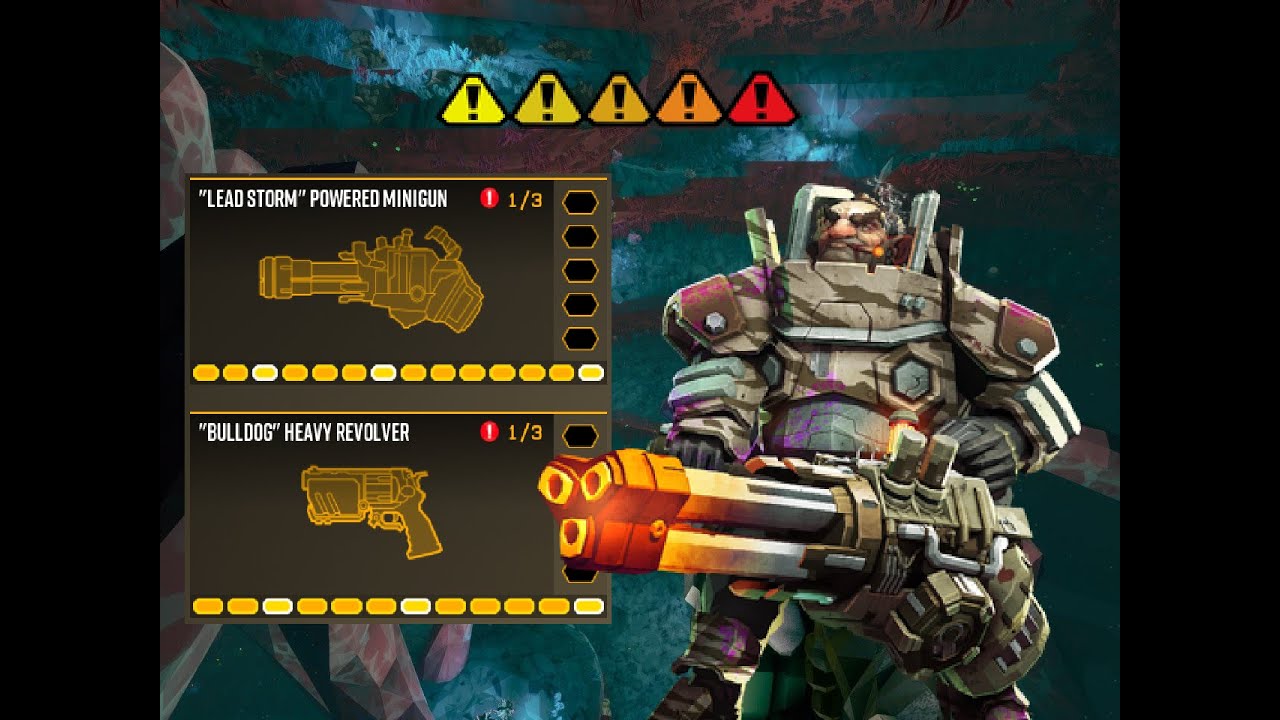 [DRG] True Solo Gunner with no upgrades on Hazard 5