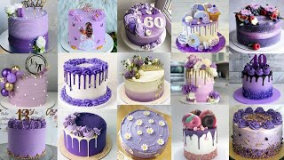 💜Purple Cake/Birthday Cake/Beautiful Purple Cake Designs 2025/Purple Cake Design/Anniversary Cake screenshot 2