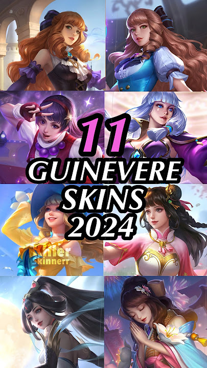 All Guinevere Skins #mobilelegends #guinevere #mlbb #skin