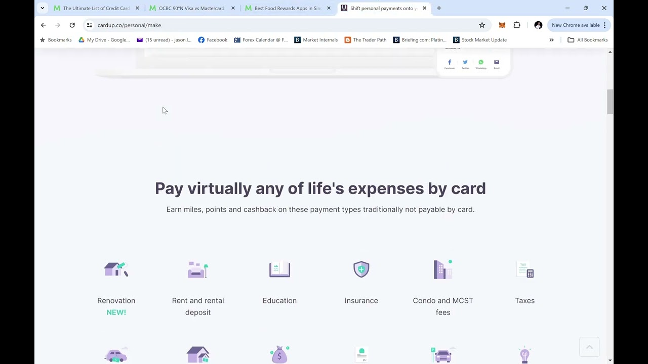 OCBC 90°N Visa vs Mastercard