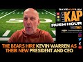 Rekap rush hour   the chicago bears hire kevin warren as their new president and ceo