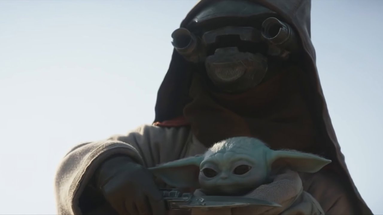 5 Minutes of Baby Yoda Almost Dying Baby Yoda Scenes YouTube