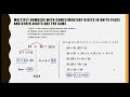 Multiplication Tricks - 5