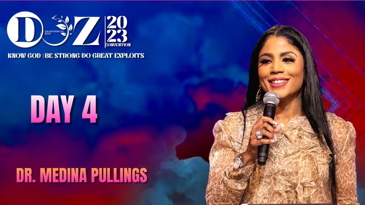 DR MEDINA PULLINGS - THE POWER TO TRANSCEND: DOZ CONVENTION 2023 || DAY 4-EVENING SESSION: 31.08.23