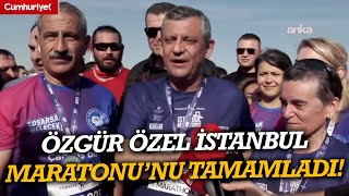 Özgür Özel, Türkiye İş Bankası 47. İstanbul Maratonunu Tamamladı
