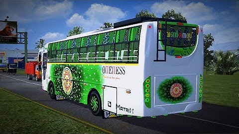 Oneness Zedone Kerala Bus Mod In Bus Simulator Indonesia - Bussid Bus Mod - Bussid Car Mod - Bussid