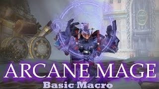 WoW Legion Arcane Mage Basic Macro