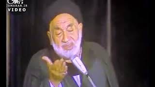 ویدئوی کامل روضه شورانگیز حضرت عباس(ع) از زبان مرحوم کوثری در حضور امام خمینی و عزاداری حاضرین