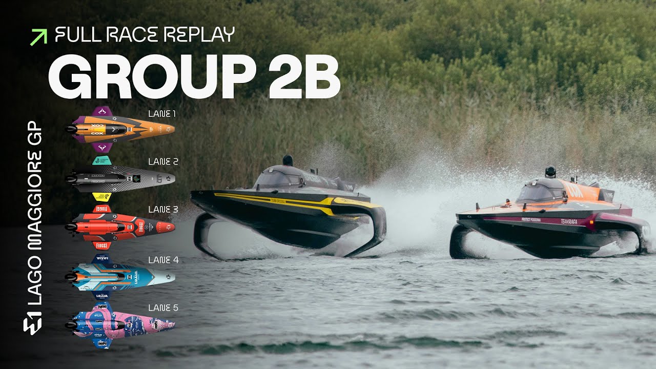 CRAZY FIRST CORNER 🤯 Full Race: Group Race 2B | E1 Lago Maggiore GP 2025