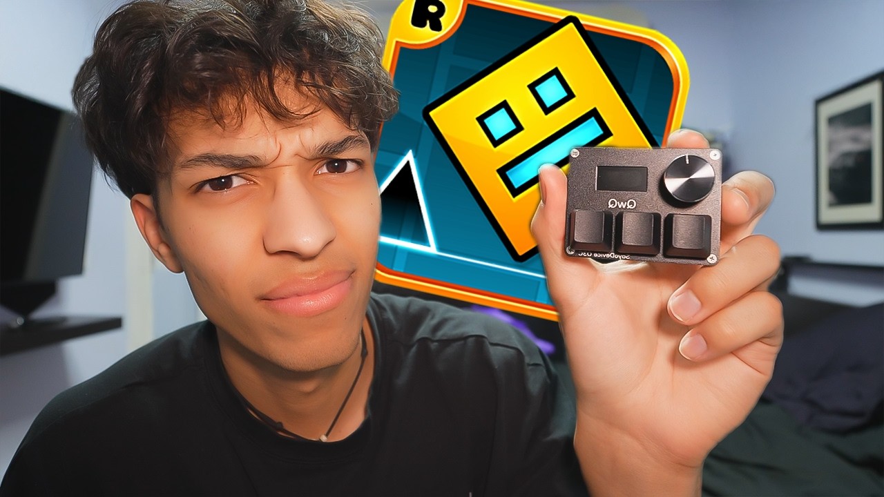 I Bought A Real Sayo Device For Geometry Dash...