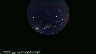 20210526 Lunar Eclipse from Brisbane (stellarium)