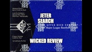 WICKED REVIEW 1995 UPPER DECK SP Baseball Hobby Box Break Derek Jeter Search !!!