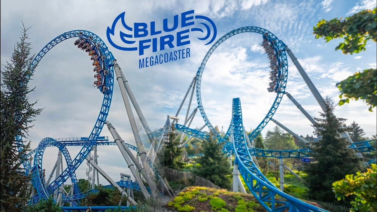 Blue Fire Megacoaster [On-Ride 4K POV] - Europa Park - YouTube