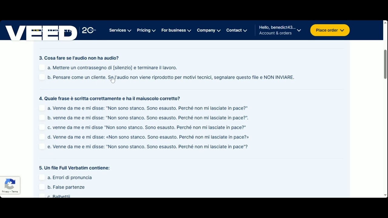 Ответы к тесту по итальянскому языку от GoTranscript 2025 ✅ Работа онлайн из дома | Простая транс...