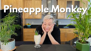 Three ingredient-Tiki, Tropical Cocktail | Pineapple Monkey