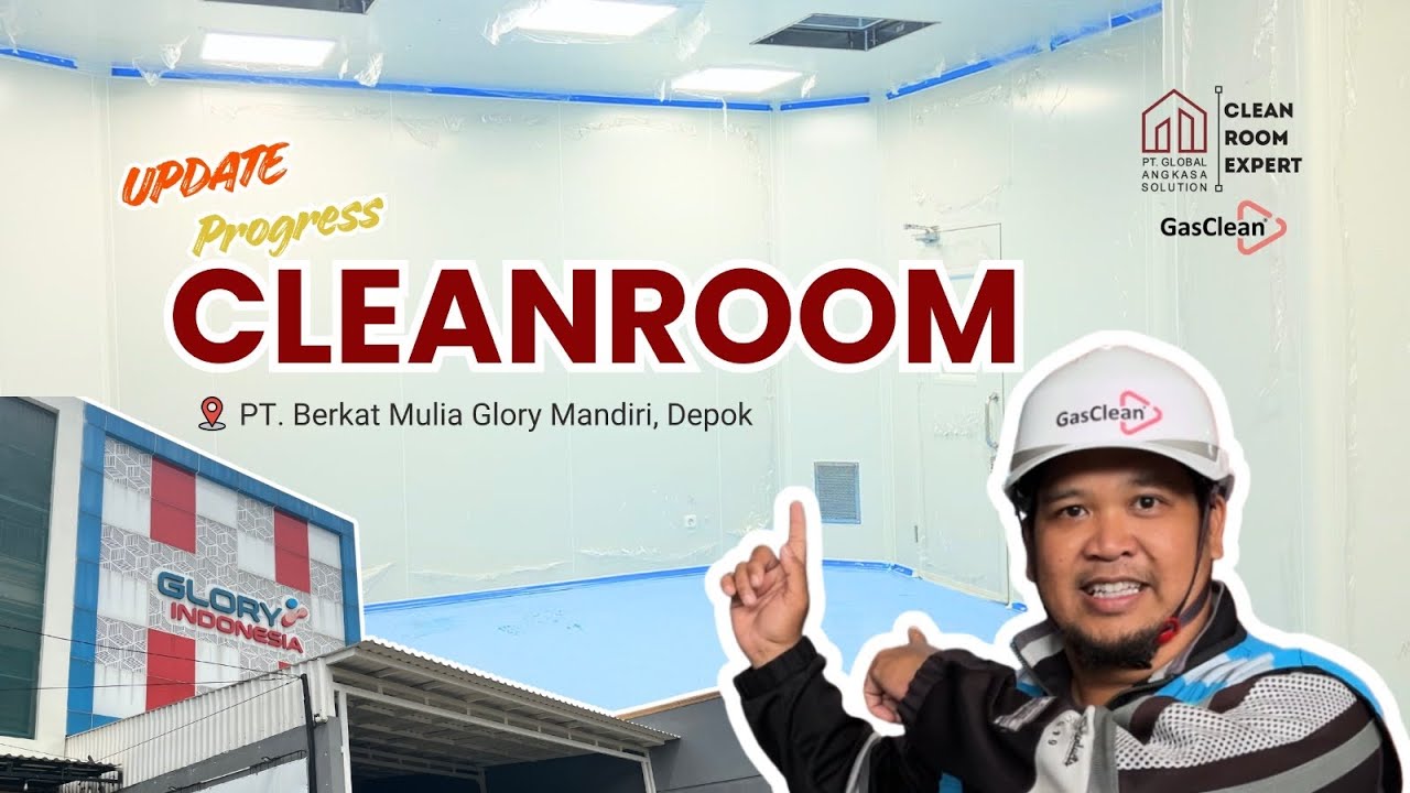Sandwich panel Cleanroom !! | Review Progress instalasi Cleanroom untuk industri farmasi