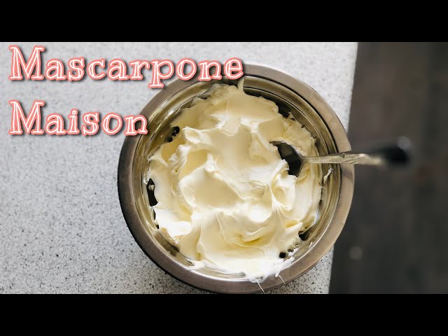 Recette De Mascarpone Fait Maison | Ventana Blog