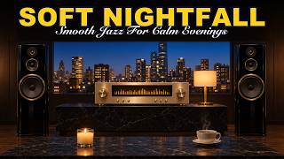Soft Nightfall: Smooth Jazz for Calm Evenings | Cobalt Skyline BGM screenshot 4