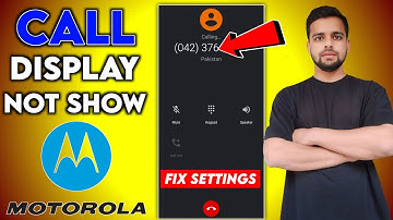 Moto Calling Display Not Showing | Moto Call Display Allow Setting | incoming Call Not Showing Moto