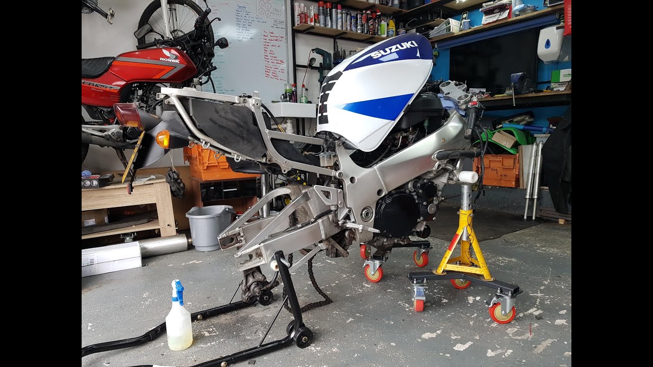GSXR 750 SRAD 1998 - NEW PROJECT - Getting this thing back on the road - Ep01