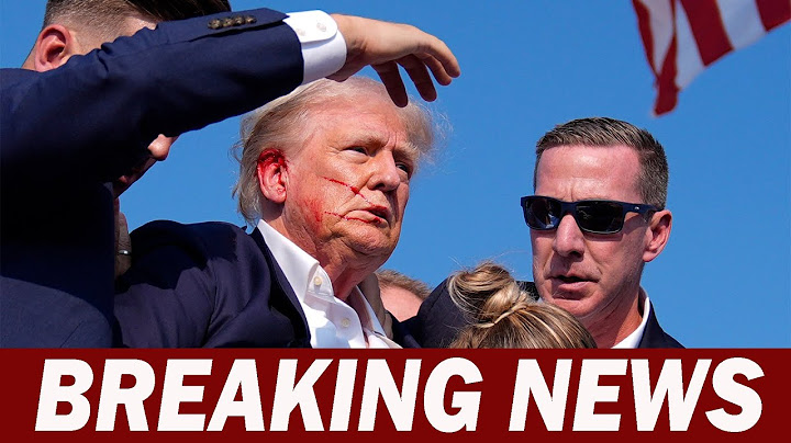 Witness Says He Saw Gunman On Roof Near Trump Rally
