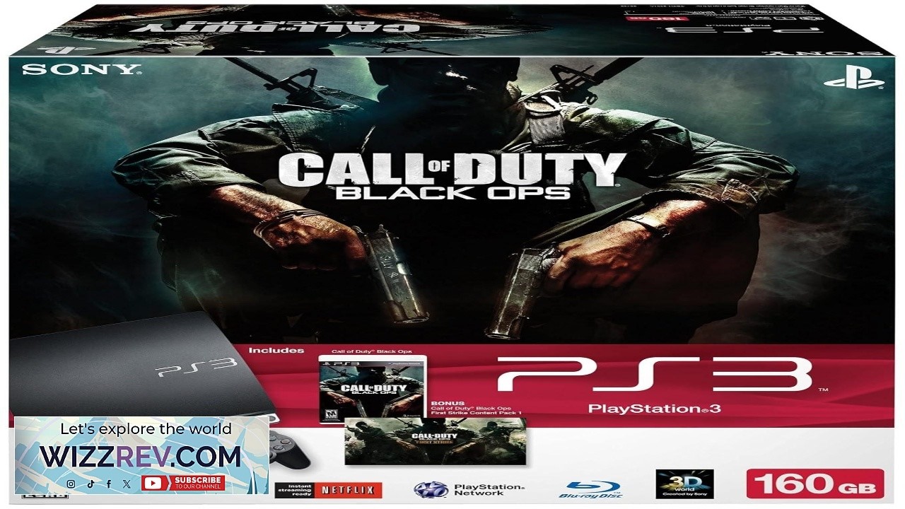 Комплект PlayStation 3 160 ГБ Call of Duty: Black Ops (восстановленный)