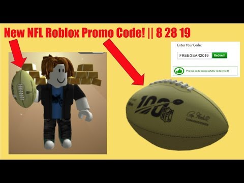 NEW NFL PROMOCODE FOR ROBLOX! || Roblox 