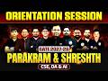 GATE 2027-28 Preparation | CSE, DA & AI | Parakram & Shreshth Batch Orientation Session