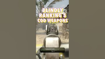 Blindly Ranking 5 COD Weapons #shorts