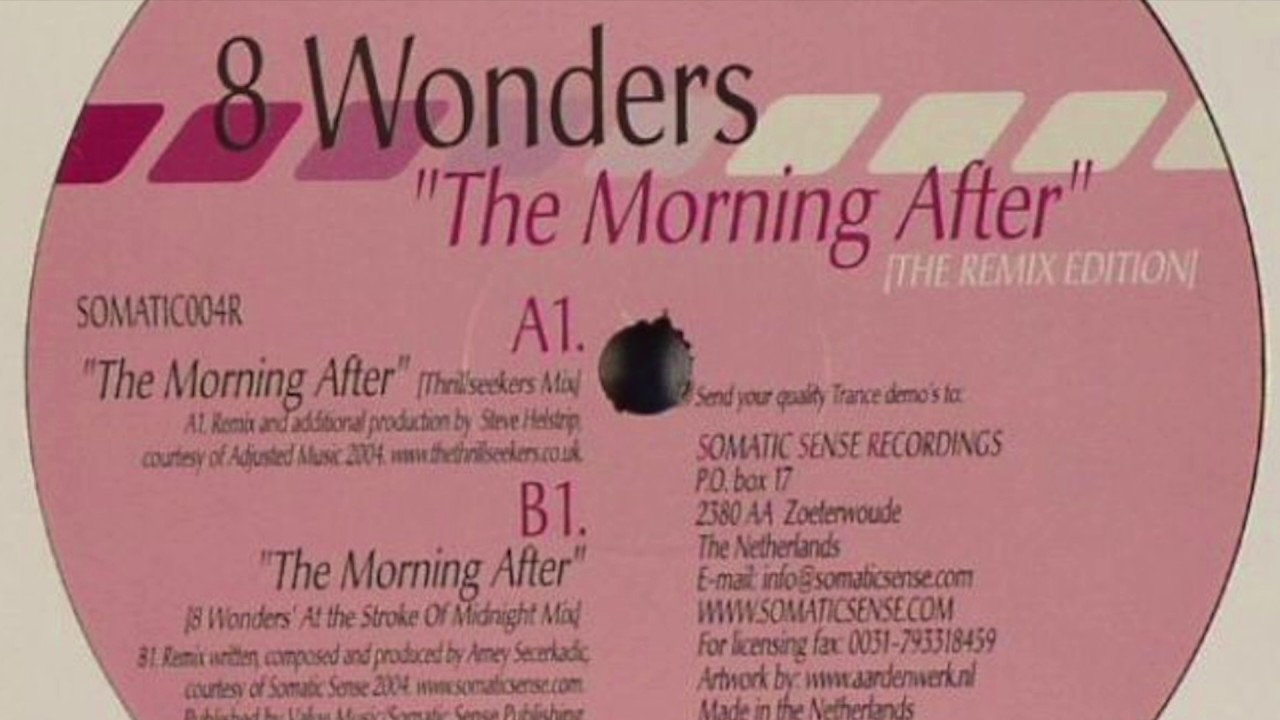 8 Wonders - The Morning After (Thrillseekers Remix) (HD)