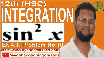 12th HSC Mathematics - Integration | Maharashtra Board | Hindi | Urdu