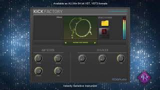 Kick Factory First Look and Features Demo  AU VST3 VST64 bit Instruments by RDGAudio screenshot 5