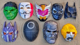 Topeng Optimus Prime Iron Man Squid Game Hulk Ultraman Thanos Bumblebee Bima X Spider Man Hacker