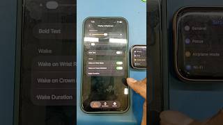 LARGE TEXT SIZE problem in Apple Watch SE #applewatch