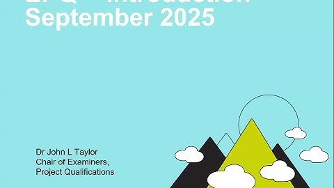 An Introduction to EPQ