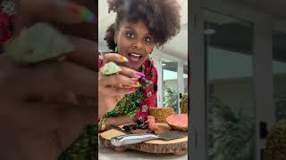 Exotic fruit tasting: Pink pineapple and a few others we can’t figure out lol